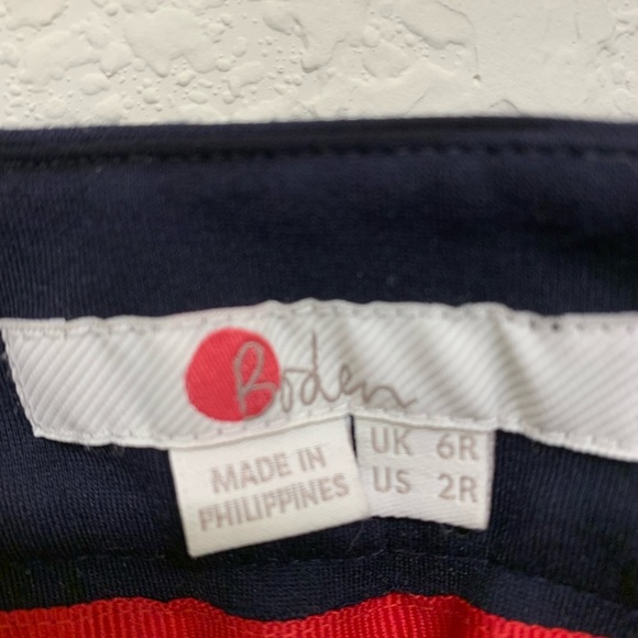Boden Navy Trousers Women’s Pants- 6 - Picture 4 of 10